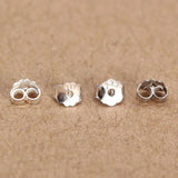 925 Sterling Silver Earring Stopper Safety Backs DIY Jewelry Accessory
