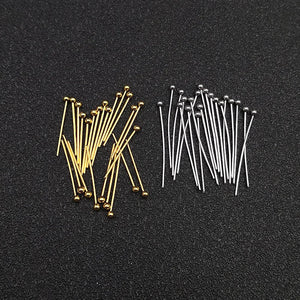 Stainless Steel Round Ball Head Pins for DIY Jewelry Making