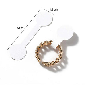 Jewelry Tag Self Adhesive Sticker Card Necklace Earring Display Label