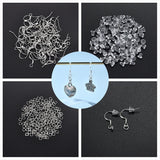 Earring Hooks Silver Plated Earings Kit Jewelry Making DIY