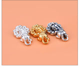 3D 999 Silver Wealth Pixiu Pendant Good Luck Piyao Pendant