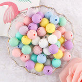 12MM Silicone Beads Round Shape for Necklace Bracelet Baby Pacifier Chain