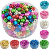 100-1000 Colorful Iron Jingle Bells for DIY Jewelry Making