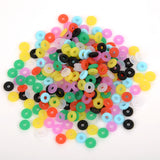 Silicone Beads 6mm Spacer Beads for Jewelry Making DIY Bracelet Necklace