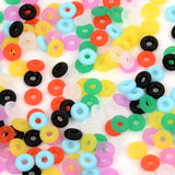 Silicone Beads 6mm Spacer Beads for Jewelry Making DIY Bracelet Necklace