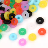 Silicone Beads 6mm Spacer Beads for Jewelry Making DIY Bracelet Necklace