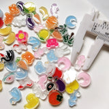 DIY Resin Dinosaur Christmas Cabochon for Jewelry Making
