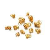 Stainless Steel Ball Crimps Beads Chain End Clasps for DIY Jewelry