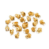 Stainless Steel Ball Crimps Beads Chain End Clasps for DIY Jewelry
