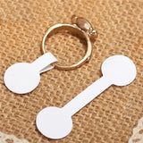 100/50pcs Blank Paper Tags Stickers For Craft Jewelry Making Findings