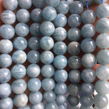 Aeroides Sea Aquamarine Stone Beads 6/8/10mm