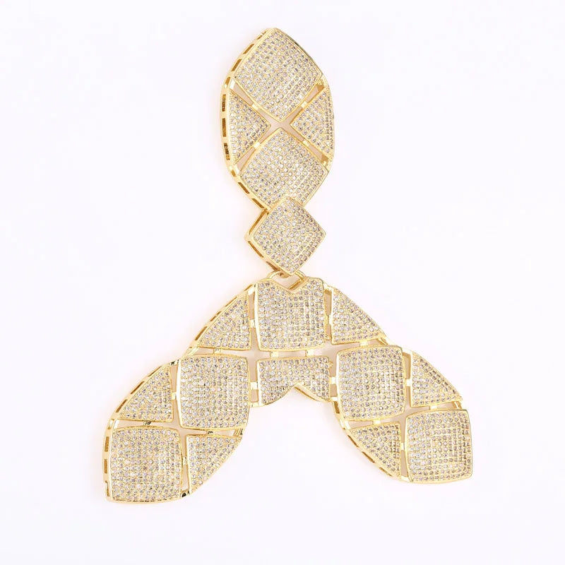 Large Necklace Clasp Metal Stamping Magnetic Clasp for Jewelry Making