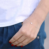 925 Pure Bracelets Women Office Bracelet Adjustable Bangles