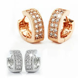 925 Sterling Silver Geometric Ear Cuff Clip Earrings for Women