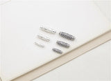 925 Silver 9 Eyes DZI Beads Thai Silver Tibetan Nine Eyes DZI Beads