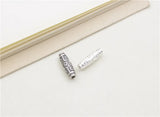 925 Silver 9 Eyes DZI Beads Thai Silver Tibetan Nine Eyes DZI Beads