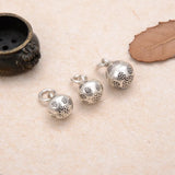 925 Silver Flower Charm Good Luck Pendant DIY Jewelry Findings