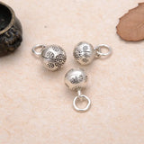 925 Silver Flower Charm Good Luck Pendant DIY Jewelry Findings