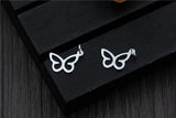 925 Silver Butterfly Charm DIY Bracelet Jewelry Findings