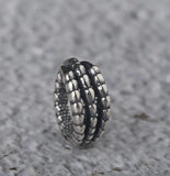 925 Silver Eagle-Paw Beads Vintage Silver Punk Jewelry