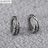 925 Silver Eagle-Paw Beads Vintage Silver Punk Jewelry