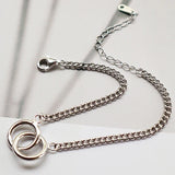 925 Silver Vintage Link Bracelet for Women
