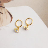 925 Silver Evil Eye Hoop Earring Women Gift Oorbellen