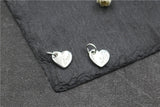 925 Silver Heart Charm Small Pendant DIY Jewelry