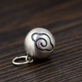 925 Silver Lucky Cloud Pendant Pure Silver Good Luck Pendant Women Pendant