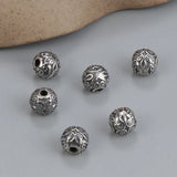 925 Silver Lucky Cloud Symbol Beads DIY Jewelry Accessories