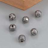 925 Silver Lucky Cloud Symbol Beads DIY Jewelry Accessories