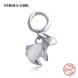 925 Silver Metal Beads Origami Animals European Bracelet Pendants