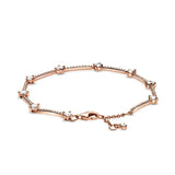 925 Silver Star Daisy PAN Bracelet for Women