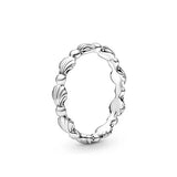925 Silver Shell Ring Women's Wedding Holiday Gift