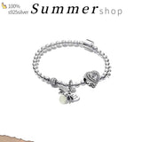 925 Silver Pando Charm Bracelet for Women