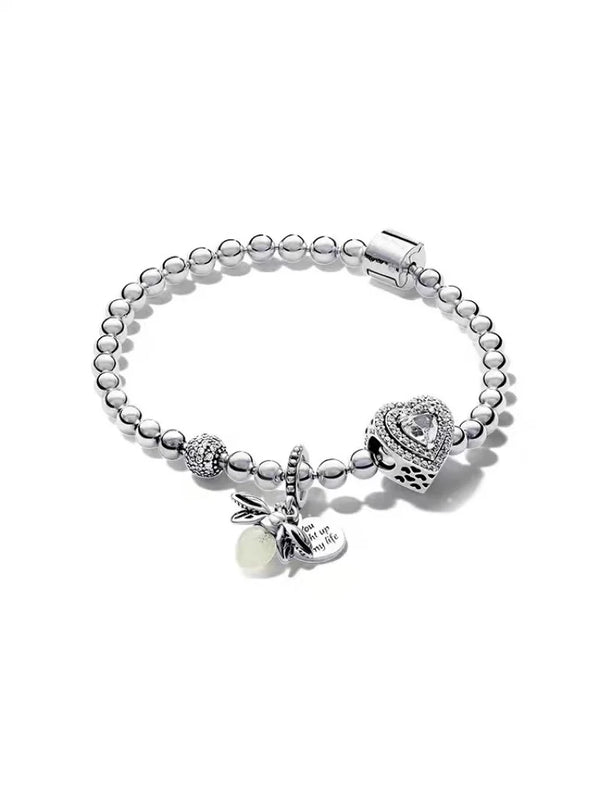 925 Silver Pando Charm Bracelet for Women