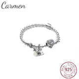 925 Silver Pando Charm Bracelet for Women