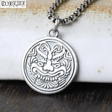 925 Silver Pixiu Pendant 925 Sterling Good Luck Pixiu Charm Pendant