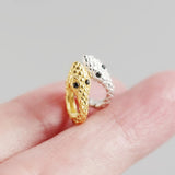 925 Silver Snake Eye Hoop Earring for Women
