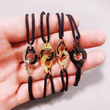 925 Silver R15 Handcuffs Bracelet on Cord Menottes Gift