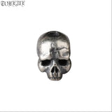 925 Silver Skull Beads Sterling Skeleton Loose Beads DIY Bracelet Punk Jewelry