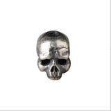 925 Silver Skull Beads Sterling Skeleton Loose Beads DIY Bracelet Punk Jewelry