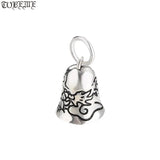925 Silver Small Bell Charm Good Luck Cloud Pendant