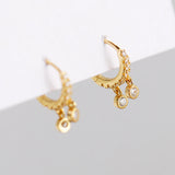 925 Silver Zirconia Hoop Earring for Women