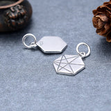 925 Silver Star Charm Bracelet Charms DIY Jewelry Findings Pendant