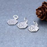 925 Silver Star Charm Bracelet Charms DIY Jewelry Findings Pendant