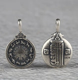 925 Silver Tibetan Nine Directions Pendant
