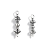 925 Silver Tibetan Six Words Dorje Pendant