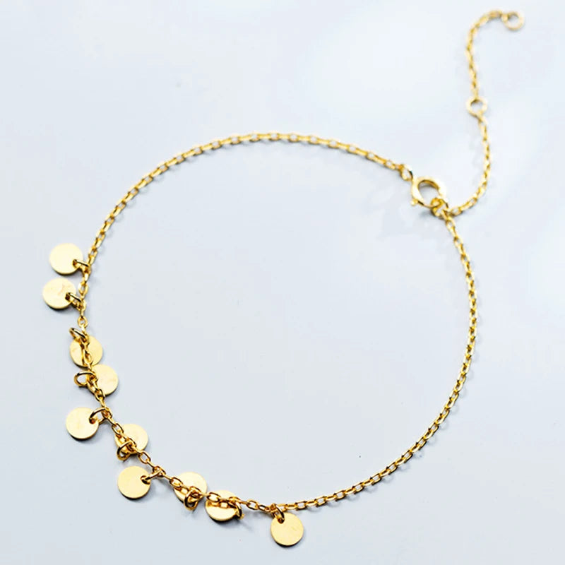 925 Sterling Silver Tassel Bracelet for Women