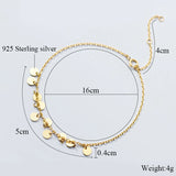 925 Sterling Silver Tassel Bracelet for Women
